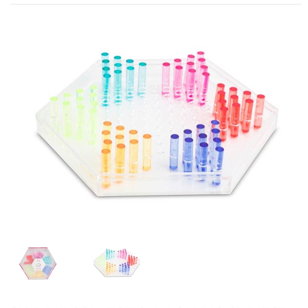 SKYLINE COLLECTION: ACRYLIC CHINESE CHECKERS BRAND NEW SOLD OUT